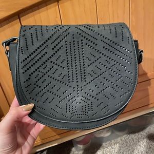 Black crossbody purse
